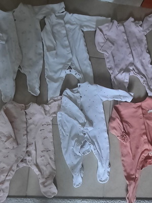 Mothercare φορμάκια σαν καινούργια, πακέτο 6 για νεογέννητα 0-2 μηνών