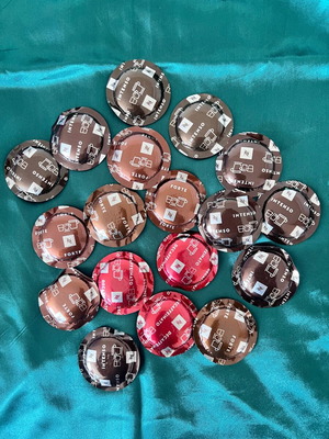 Nespresso coffee capsules new, 6 Forte, 8 Intenso, 4 Decaffeinato
