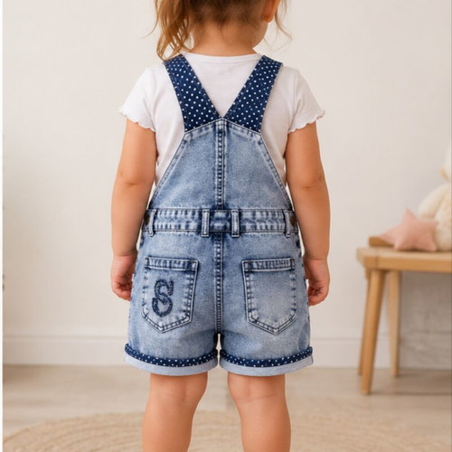 Orchestra denim salopette like new for 6 years old girl
