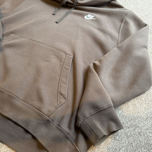 Nike sportswear hoodie dark brown like new