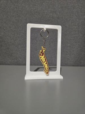 Hot Wheels 3D Printed Keychain like new