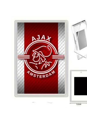 Ajax Amsterdam μαγνητάκι ψυγείου με διάφανη ακρυλική κορνίζα φωτογραφιών