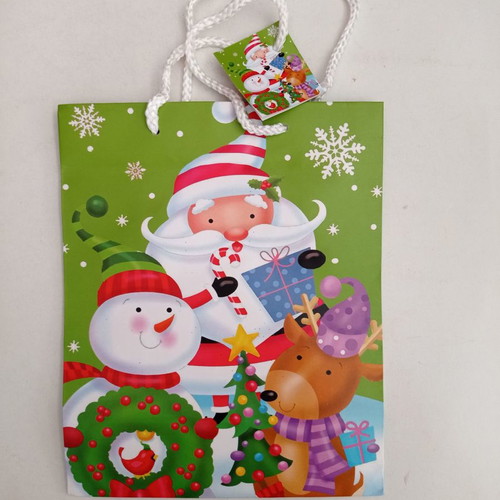 Christmas gift bags used, pack of 3
