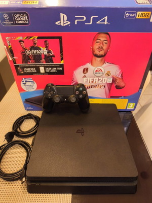 PS4 Slim 1TB console with FIFA 20, FC24, Uncharted Collection