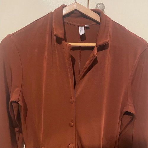 & Other Stories rust brown jumpsuit like new, size XS