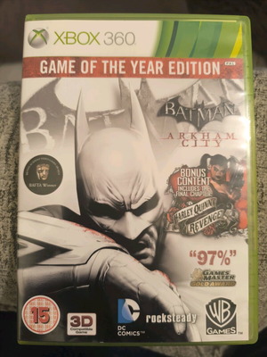 Batman Arkham City Xbox 360 like new, complete