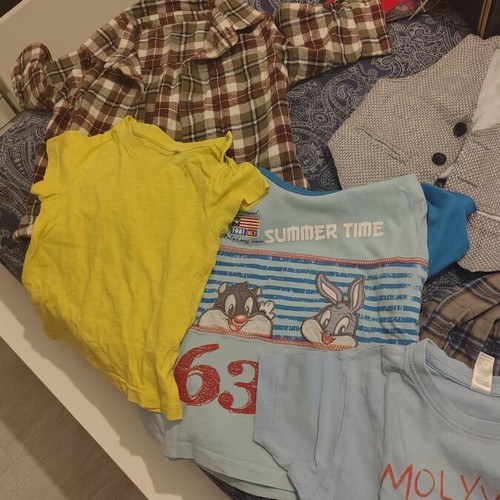 Baby clothes set 9-12 months like new with Converse All Star shoes gift