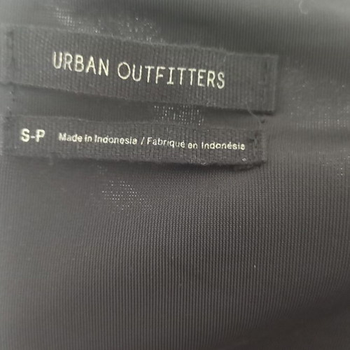 Urban Outfitters velvet black bodysuit, small, like new