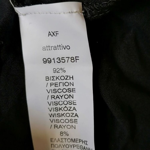 Attrattivo maxi dress one size black new