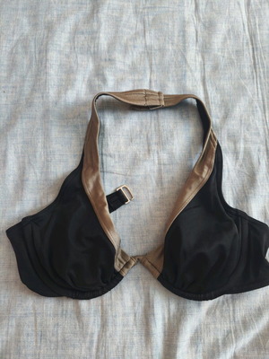 Victoria’s Secret swim top 34B like new, black