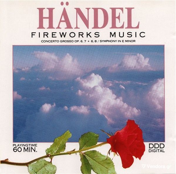  HANDEL- FIREWORKS MUSIC CD