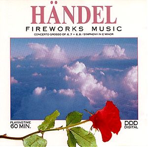 HANDEL- FIREWORKS MUSIC CD