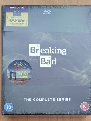 Breaking Bad Blu-ray πλήρης σειρά καινούργια, 15 δίσκοι, region free