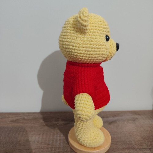 Handmade Winnie the Pooh Crochet Teddy Bear new