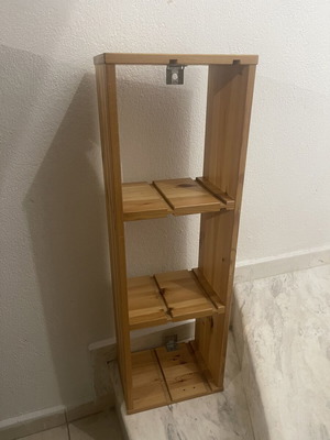 IKEA Trofast ξύλινη ραφιέρα τοίχου μεταχειρισμένη, ξύλο πεύκου