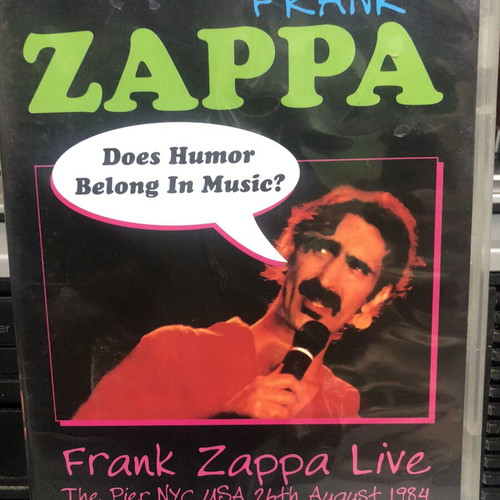 Frank Zappa Does Humor Belong in Music? DVD used, rock