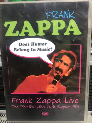 Frank Zappa Does Humor Belong in Music? DVD used, rock