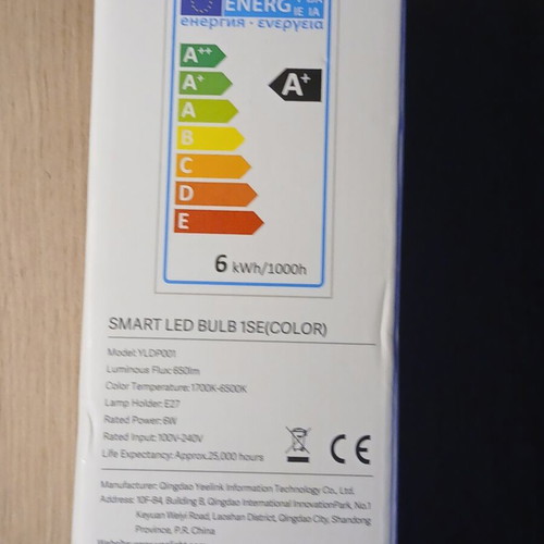 Yeelight Smart LED Bulb 1SE Color