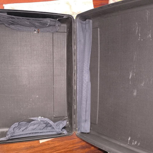 Delsey vintage travel suitcase used, very large 90s with 2 wheels