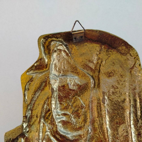 Bronze sculpture used with minor dents