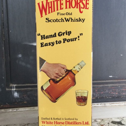 Vintage White Horse Fine Old Scotch Whisky 1.75 liter new