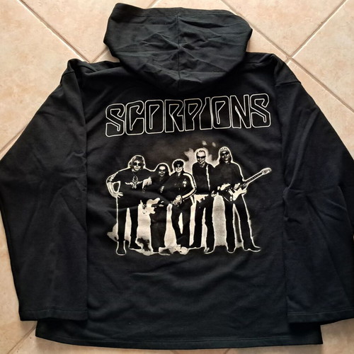 Hooded Top Scorpions Unbreakable 2005 Empire X-Large used, black