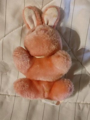 Small stuffed bunny used
