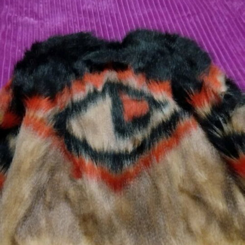 BSB faux fur new, size 42, multicolor