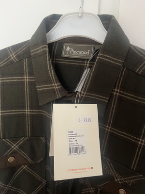 Pinewood Sweden Men's Shirt Medium new, 100% cotton