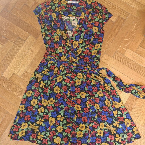 Floral wrap dress Helmi like new, multicolor, size S
