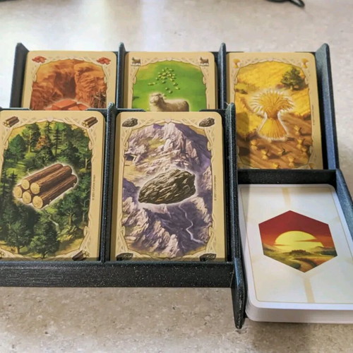 Card holder for the board game The Settlers of Catan new