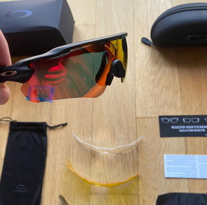 Oakley radar ev sunglasses full set