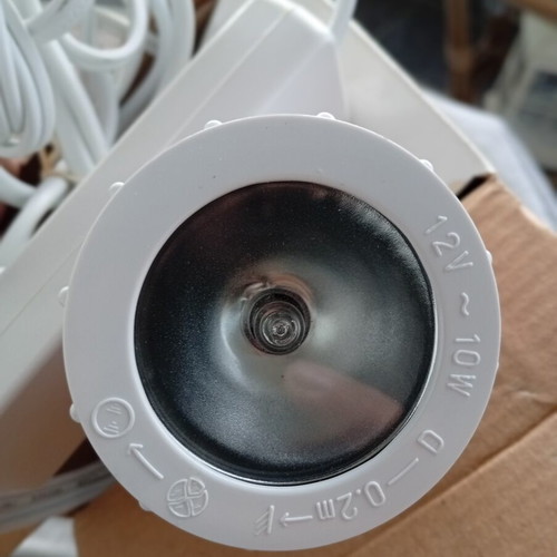Plant lighting set 2x10W 12V new with transformer and switch