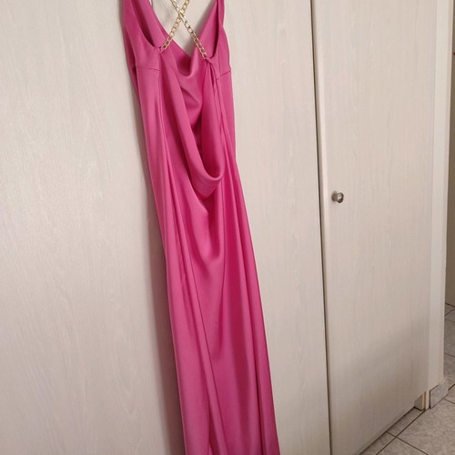Women's satin dress like new, size M