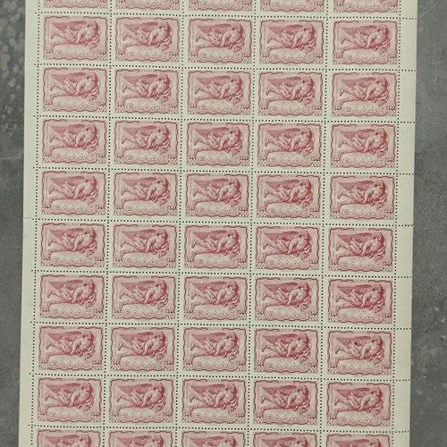 1943 Anemoi B' Complete Airmail Stamp Series Lux
