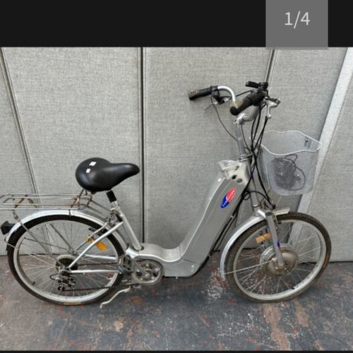 Electric vintage style bicycle used, rare made in England