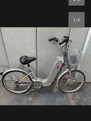 Electric vintage style bicycle used, rare made in England