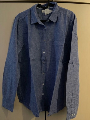 H&M Blue Dress Shirt Size M Like New