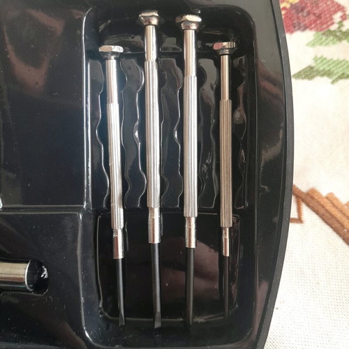 Flashlight/tool kit like new, multi screwdriver with 10 bits and sockets