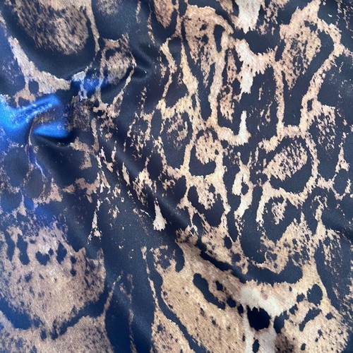 By Malene Birger skirt with snakeskin print