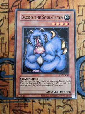 Bazoo The Soul Eater Effect Monster κάρτα σαν καινούργιο