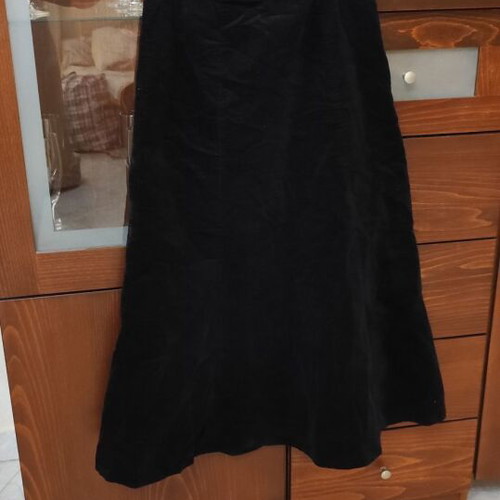 Laura Ashley cotton black skirt used, size XS