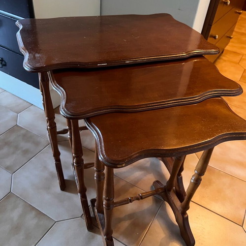 Coffee tables used, set of 3, living room