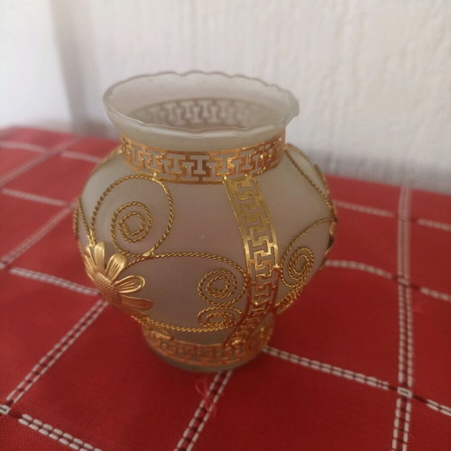 Vintage handmade decorative item used