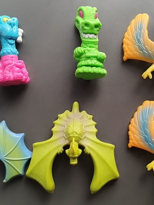 Φιγούρες Wendy's και McDonald's μεταχειρισμένες, πακέτο όλα μαζί