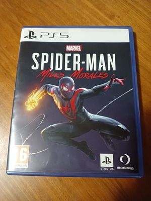 Spider Man Miles Morales PlayStation 5 game used