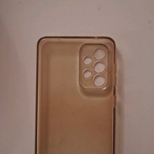 Samsung Galaxy A33 case like new, transparent