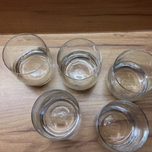 Johnnie Walker whiskey glass set of 5 new