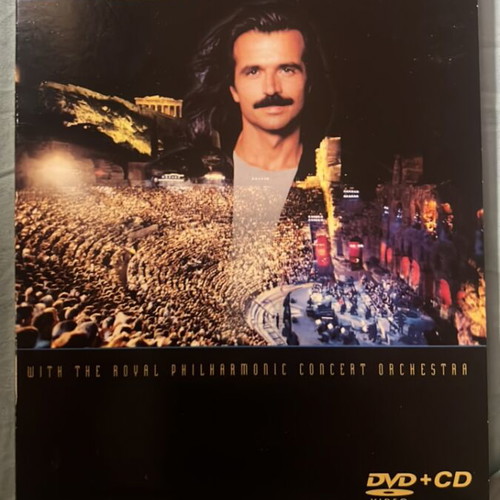 Yanni Live at the Acropolis DVD+CD like new