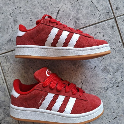 Adidas kids Campus 00s red sneakers new, size 31